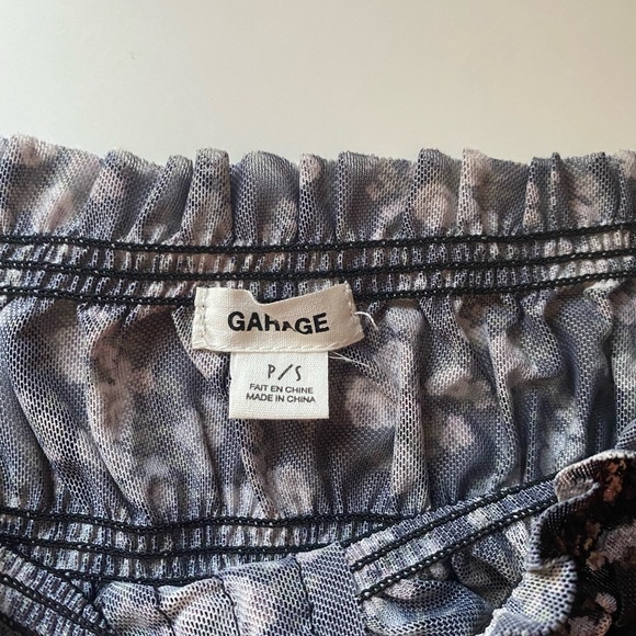 Garage floral crop top - Picture 2 of 2
